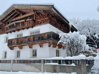 Haus Ehammer im Winter