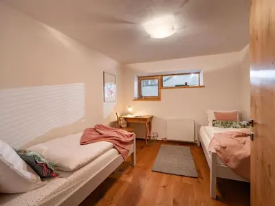 Ein Bett oder Betten in einem Zimmer der Unterkunft Haus Ehammer