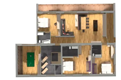 Grundriss der Unterkunft Astergut Boutique Apartment