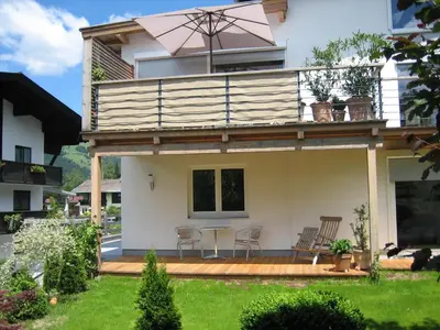 Ein Garten an der Unterkunft Appartement Fohringer