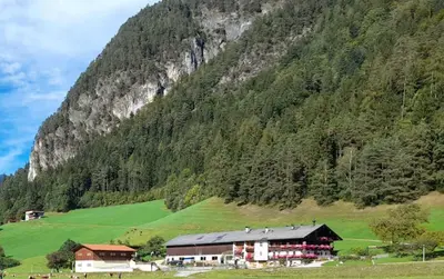 Naturlandschaft in der Nähe des Bauernhofs