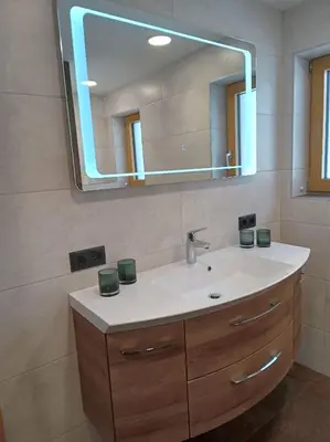 Ein Badezimmer in der Unterkunft Ferienwohnung Hippach - Monika Sporer