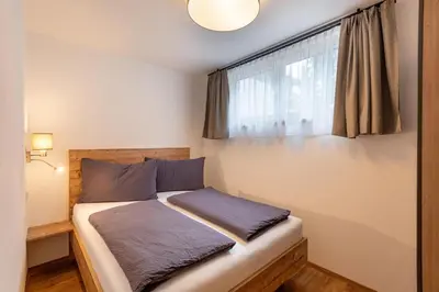 Ein Bett oder Betten in einem Zimmer der Unterkunft Appartement Auwald