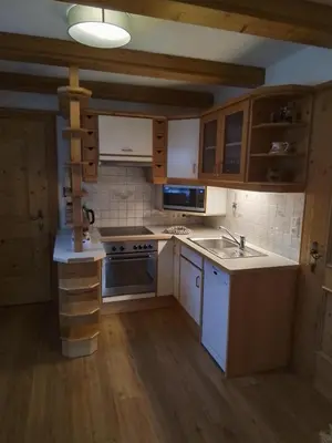 Küche/Küchenzeile in der Unterkunft Comfort-Appartement Keiler