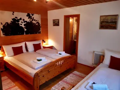 Ein Bett oder Betten in einem Zimmer der Unterkunft Haus Reason