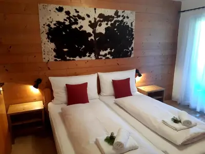 Ein Bett oder Betten in einem Zimmer der Unterkunft Haus Reason