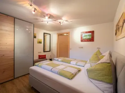 Ein Bett oder Betten in einem Zimmer der Unterkunft Appartement Mayr