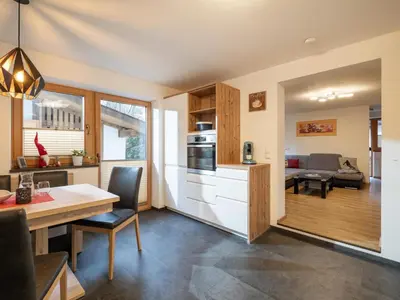 Küche/Küchenzeile in der Unterkunft Appartement Mayr