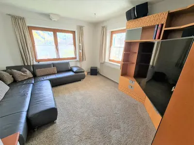 Ein Sitzbereich in der Unterkunft Zillertal Center Apartment Villa