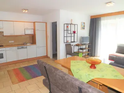 Küche/Küchenzeile in der Unterkunft Apartments Scheffau