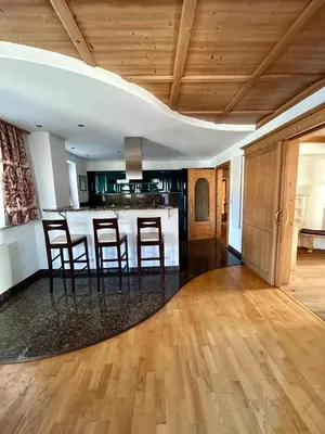Küche/Küchenzeile in der Unterkunft 145m2Ferienwohnung Haas