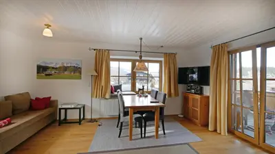 TV/Unterhaltungsangebot in der Unterkunft Chalet Wohnung Wilder Kaiser