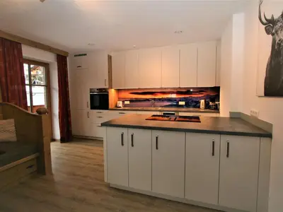 Küche/Küchenzeile in der Unterkunft Apartment Zauberwinkel-2 by Interhome