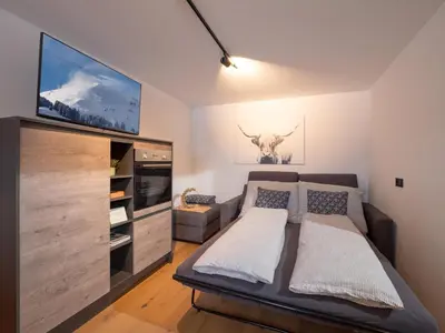Ein Bett oder Betten in einem Zimmer der Unterkunft Appartement Penningdörfl