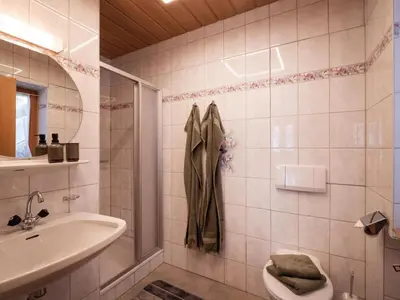 Ein Badezimmer in der Unterkunft Appartement Penningdörfl