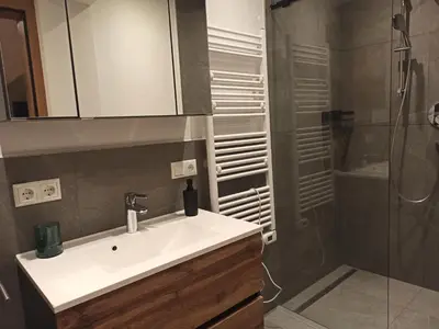 Ein Badezimmer in der Unterkunft Apartment Sonnenwinkl