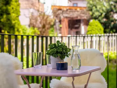 Ein Garten an der Unterkunft Lukasfeld 9 Top Lisi