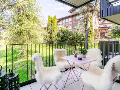 Ein Garten an der Unterkunft Lukasfeld 9 Top Sepp
