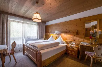 Ein Bett oder Betten in einem Zimmer der Unterkunft Gästehaus Rauch