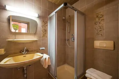 Ein Badezimmer in der Unterkunft Gästehaus Rauch