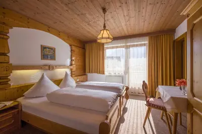 Ein Bett oder Betten in einem Zimmer der Unterkunft Gästehaus Rauch