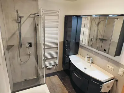 Ein Badezimmer in der Unterkunft Ferienwohnung Ortner