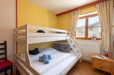 Ein Bett oder Betten in einem Zimmer der Unterkunft Apartment Gisela