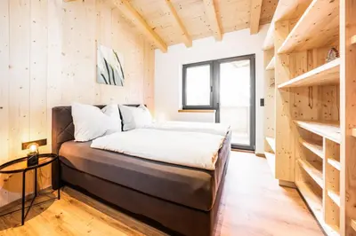 Ein Bett oder Betten in einem Zimmer der Unterkunft Casa Goingsport