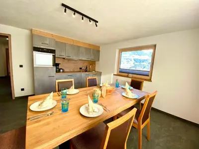 Küche/Küchenzeile in der Unterkunft Appartement Hirner