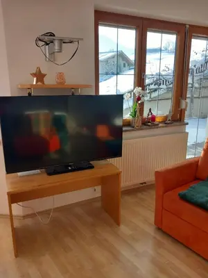TV/Unterhaltungsangebot in der Unterkunft Haus am Waldrand