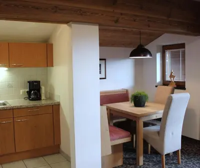 Küche/Küchenzeile in der Unterkunft Appartements Lisa