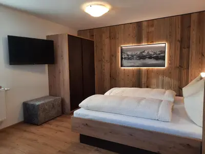 Ein Bett oder Betten in einem Zimmer der Unterkunft Haus Traudl
