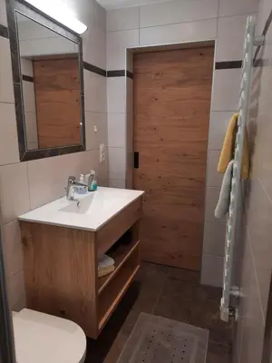 Ein Badezimmer in der Unterkunft Haus Traudl