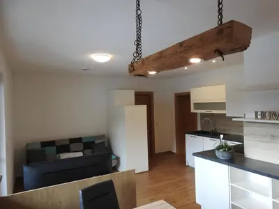 Küche/Küchenzeile in der Unterkunft Ferienhaus Höllwarth