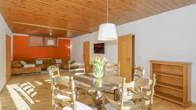 Ein Sitzbereich in der Unterkunft Apartment auf dem Schlossberg - Bergblick