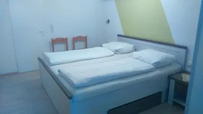 Ein Bett oder Betten in einem Zimmer der Unterkunft Michael Holaus