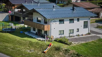 Ein Garten an der Unterkunft Haus Joan - Apartments