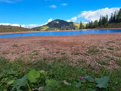 Naturlandschaft in der Nähe des Chalets