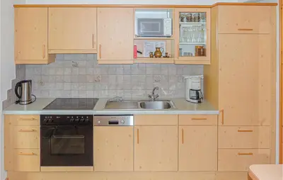 Küche/Küchenzeile in der Unterkunft Haus Rosenheim Ferienwohnung
