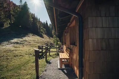 Naturlandschaft in der Nähe der Ferienwohnung