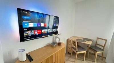 TV/Unterhaltungsangebot in der Unterkunft NĀVA PLACE Small & Cozy Studio in Hinterglemm - 650 m to Ski Lift, Wifi