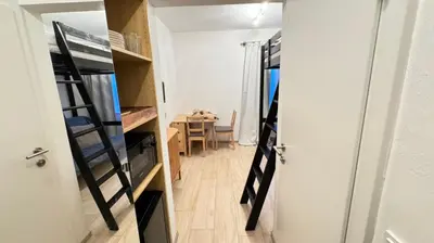 Ein Bett oder Betten in einem Zimmer der Unterkunft NĀVA PLACE Small & Cozy Studio in Hinterglemm - 650 m to Ski Lift, Wifi