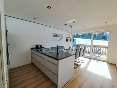 Küche/Küchenzeile in der Unterkunft Apartment Alpine Residence Auszeit-1 by Interhome