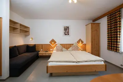 Ein Bett oder Betten in einem Zimmer der Unterkunft Appartements Salitererhof