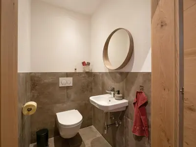 Ein Badezimmer in der Unterkunft Appartements Kafmahof