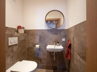 Ein Badezimmer in der Unterkunft Appartements Kafmahof