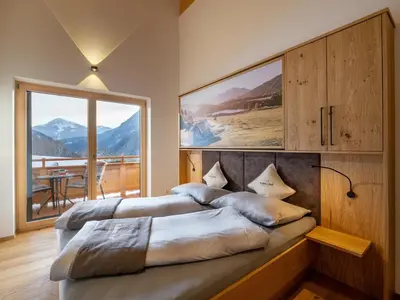 Ein Bett oder Betten in einem Zimmer der Unterkunft Appartements Kafmahof