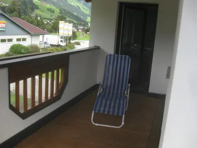 Ein Balkon oder eine Terrasse in der Unterkunft Appartement Josef