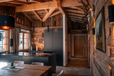 TV/Unterhaltungsangebot in der Unterkunft Chalet WildRuh
