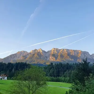 Gemütliche Wohnung mit Blick auf den Zahmen Kaiser
